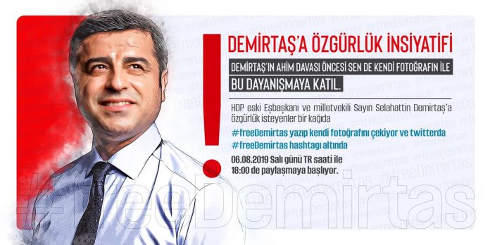 Demirtaş’a Özgürlük kampanyası başlatılıyor