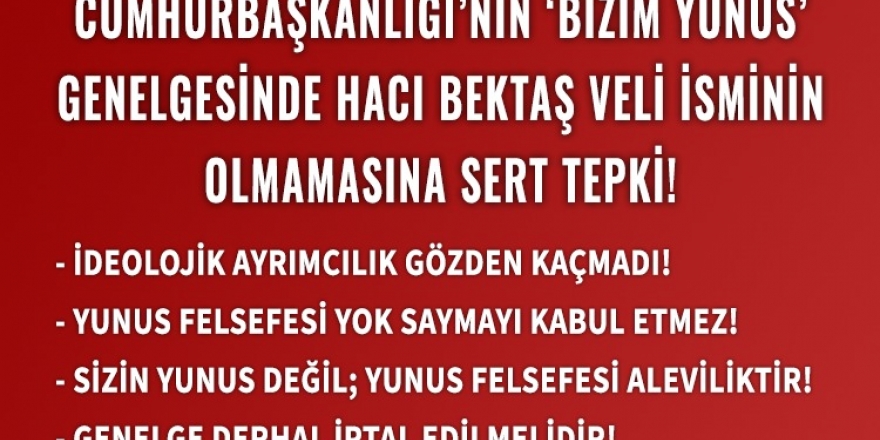 Fırat: Cumhurbaşkanı Genelgesinde ayrımcılık gözden kaçmadı!