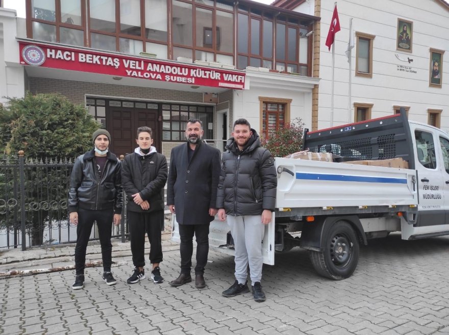 Yalova HBVAKV, köy okullarındaki öğrenciler için yardım projesi başlattı