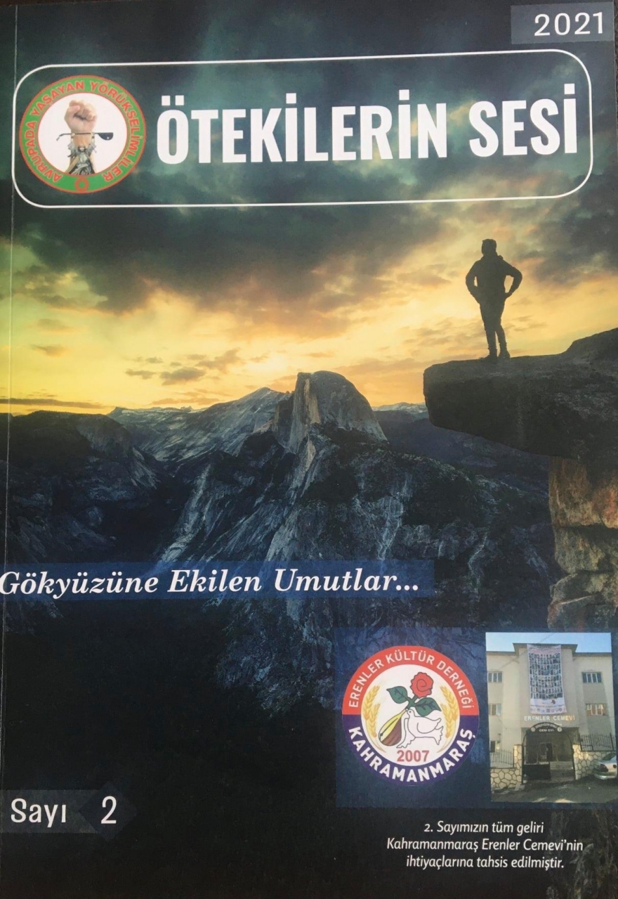 Ötekilerin Sesi dergisinin gelirleri Erenler Cemevinin yapımı için kullanılacak