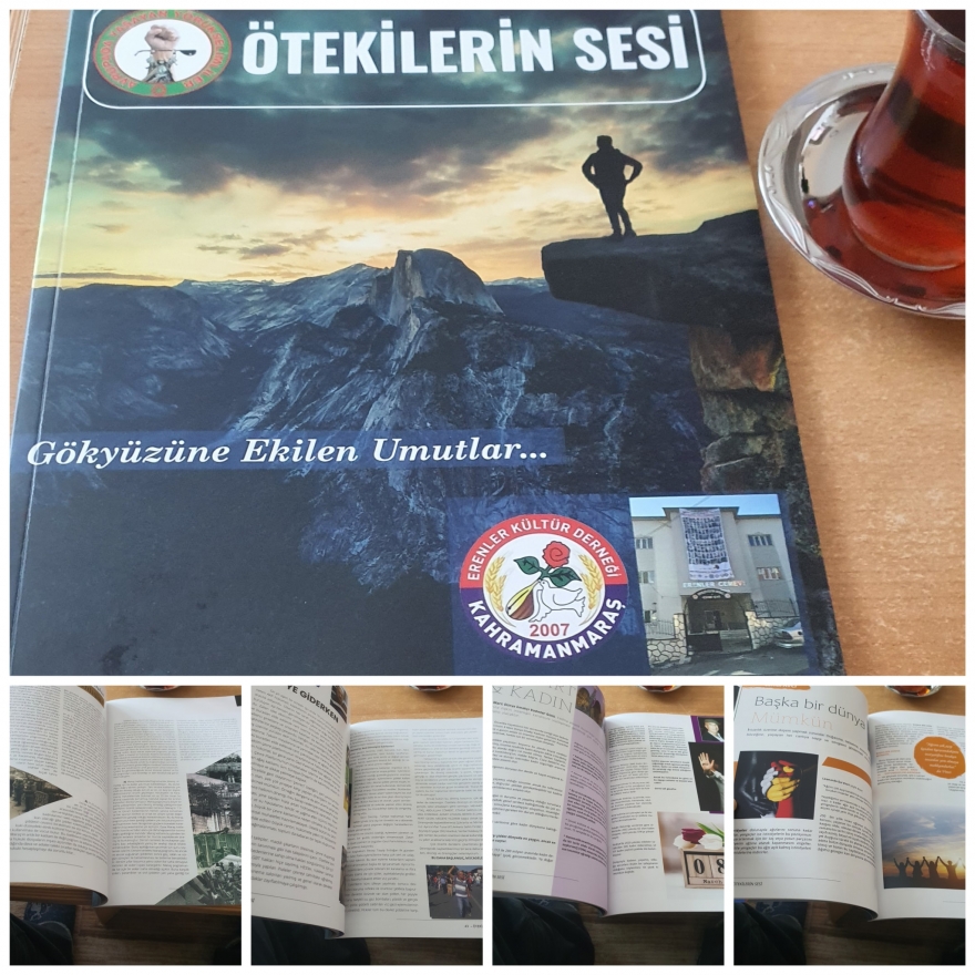 Ötekilerin Sesi dergisinin gelirleri Erenler Cemevinin yapımı için kullanılacak