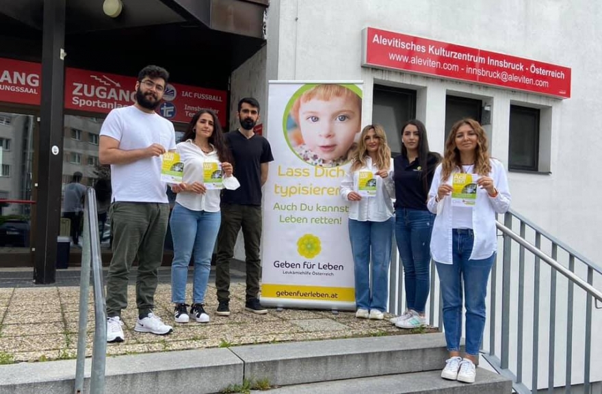 21 aylık Pia için Innsbruck Alevi Kültür Merkezi’nde doku tiplemesi yapıldı