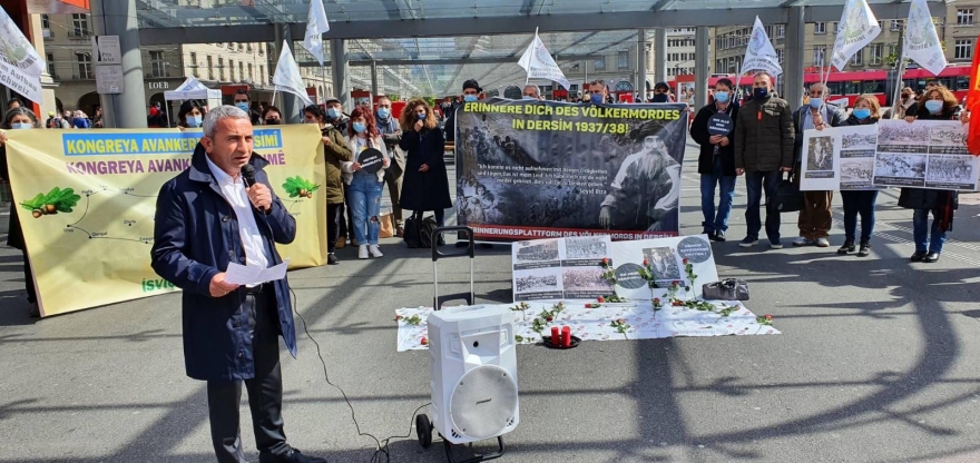 Dersim İnşa Kongresi İsviçre’den soykırım anması: Soykırımla yüzleşin!