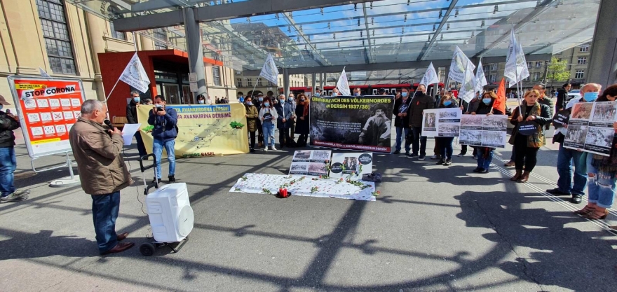 Dersim İnşa Kongresi İsviçre’den soykırım anması: Soykırımla yüzleşin!