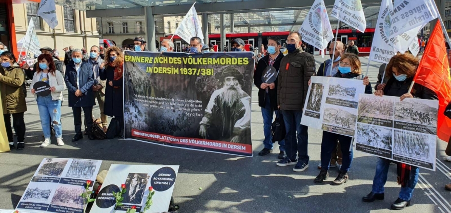 Dersim İnşa Kongresi İsviçre’den soykırım anması: Soykırımla yüzleşin!