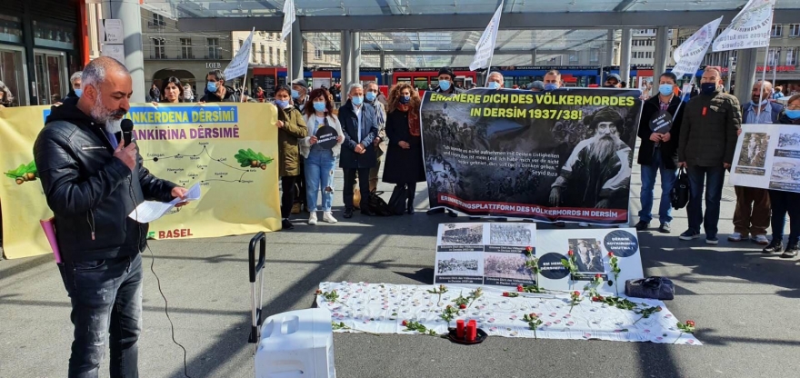 Dersim İnşa Kongresi İsviçre’den soykırım anması: Soykırımla yüzleşin!